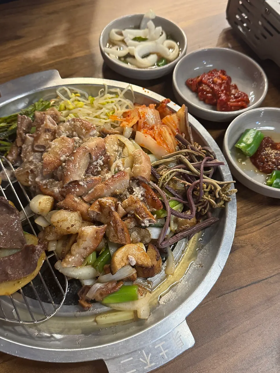 Grilled assorted gopchang for two