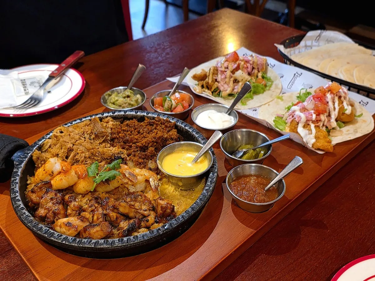 Signature couple set at Taqueros Magok Main Branch