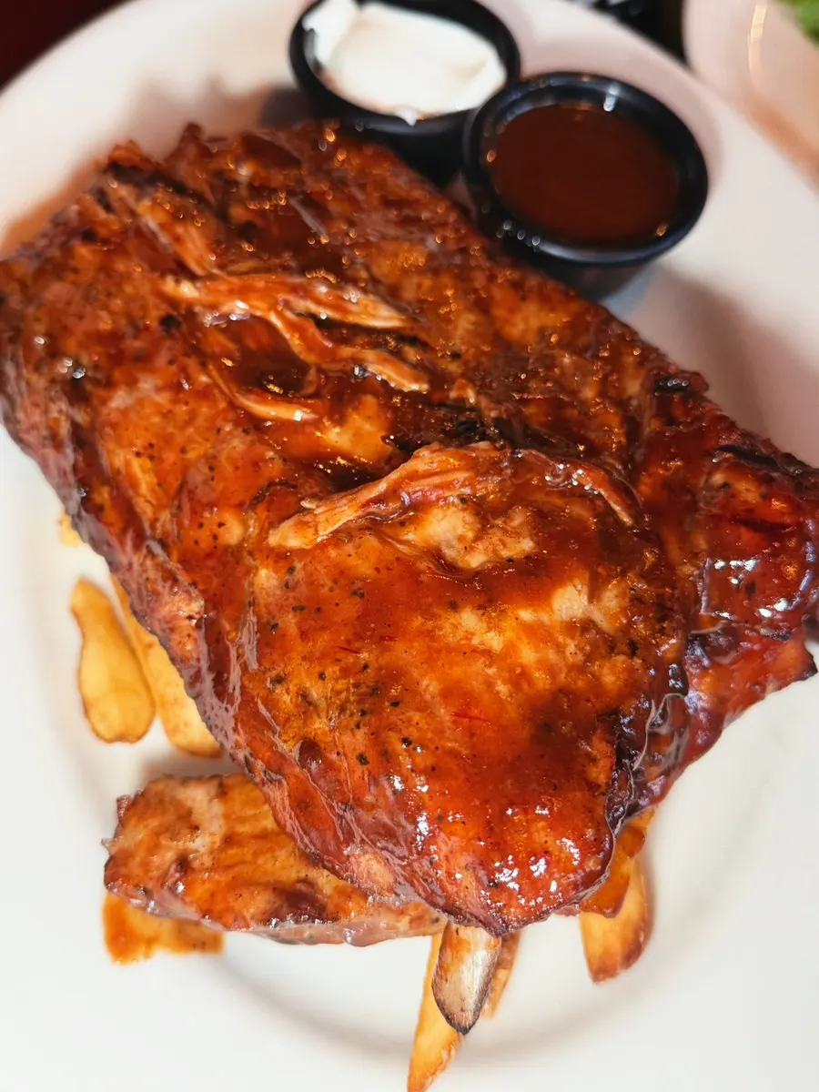 텍사스 BBQ 폭립 한 접시