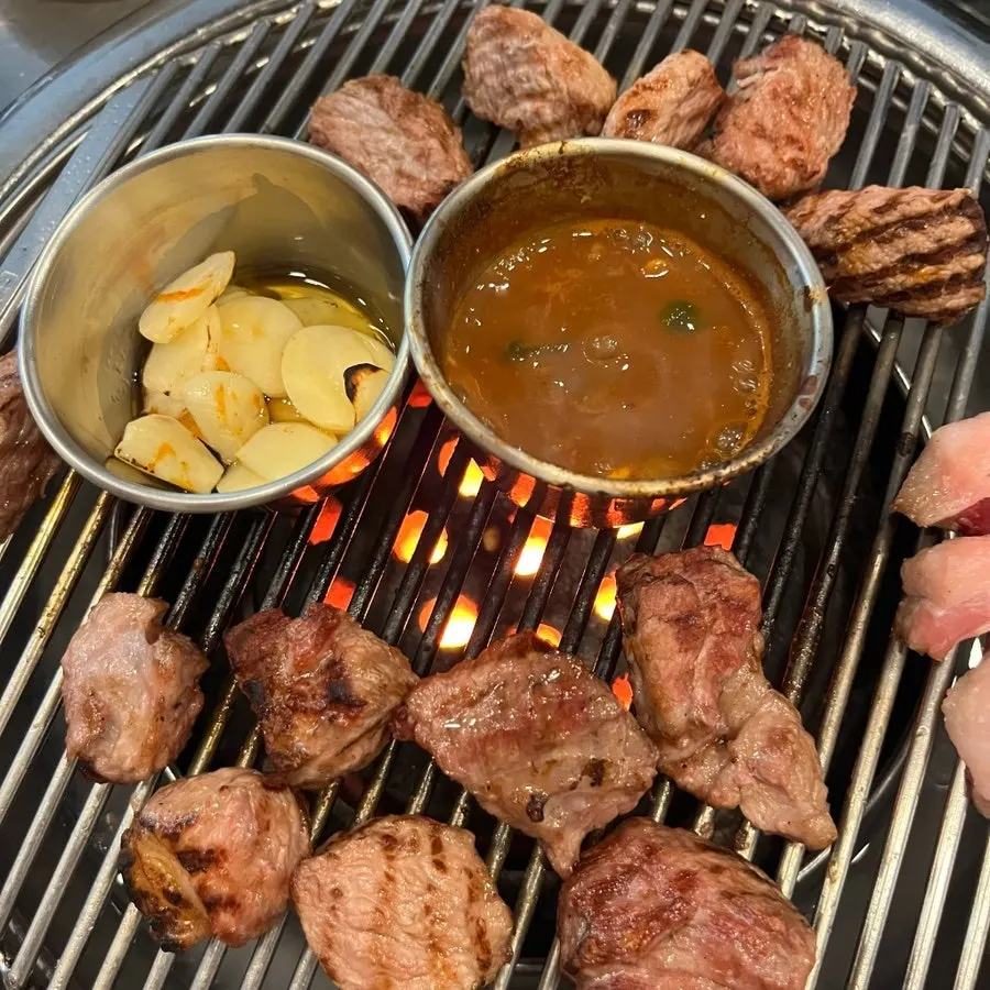 Free crab miso stew served with the meal