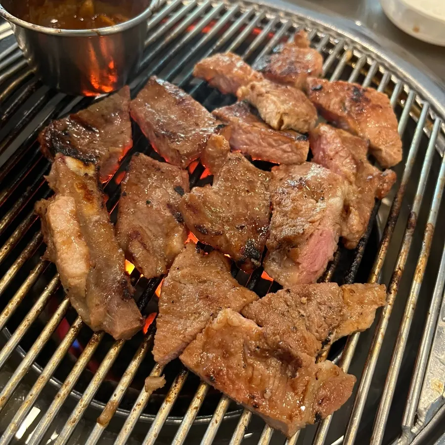 Generous 300g serving of marinated pork ribs