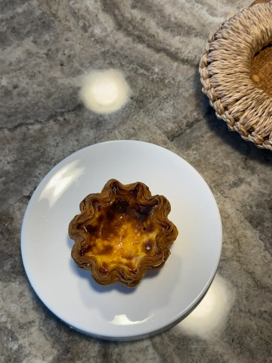 경주 숙소에 도착해 꺼낸 디저트