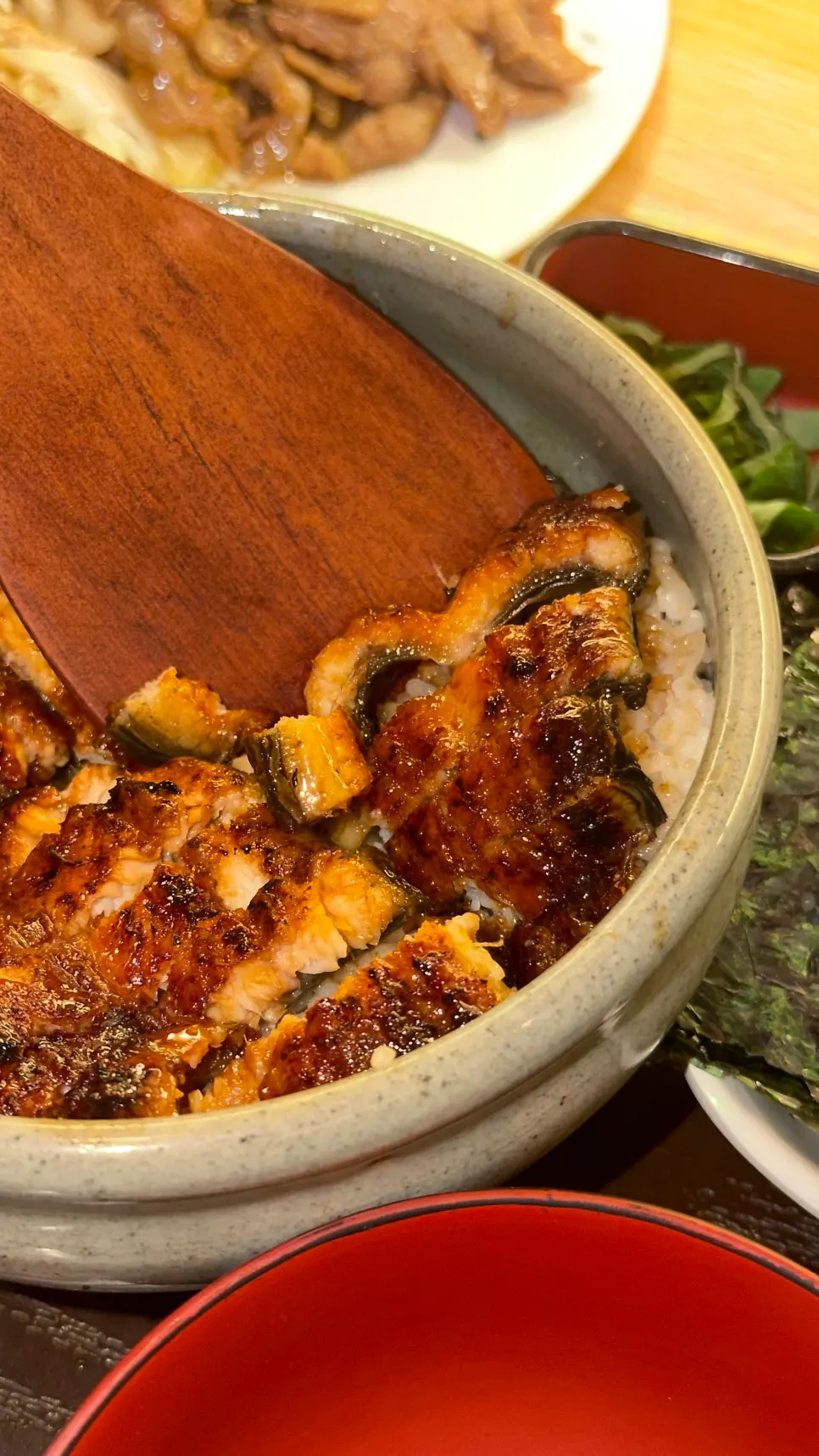 Tawa's hitsumabushi eel and rice