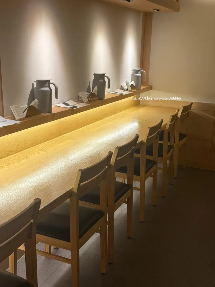 Inside Tawa, spacious at 6pm