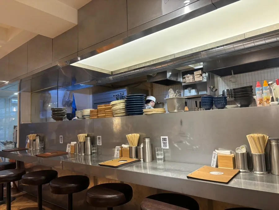 Clean white-toned interior of Tebo