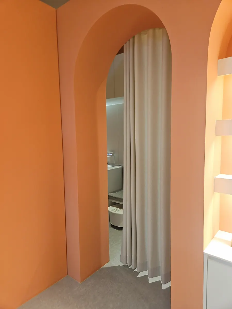 Interior of Terra, a massage shop near Suneung Station