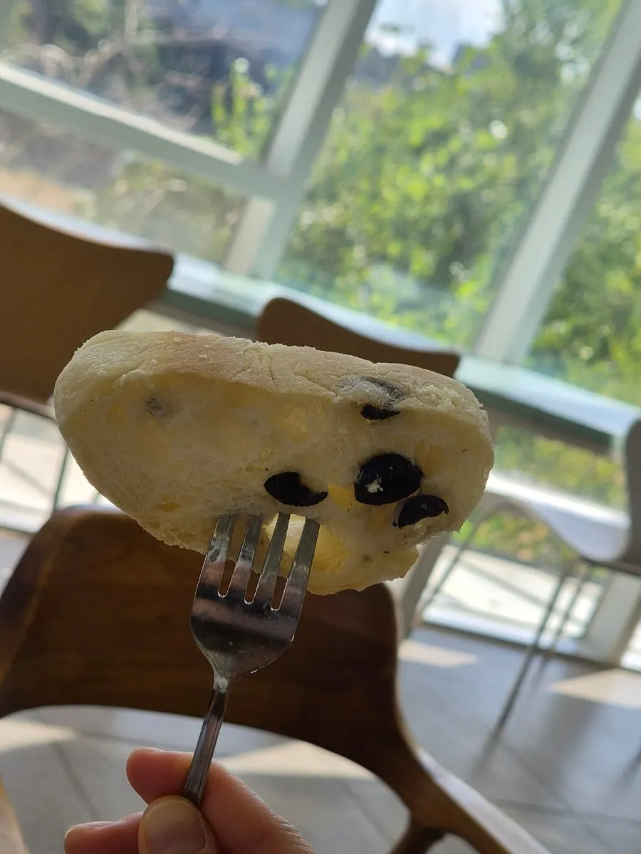 Olive cheese ciabatta