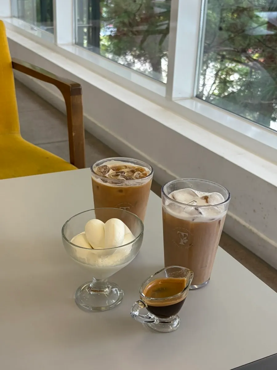 Exterior view of Terreno Cité Special, a large café in Giheung, Yongin