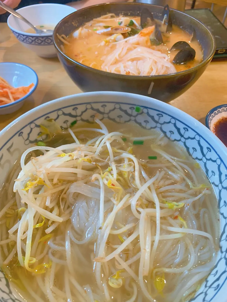 Tom yum talay seafood pho at Thanon55