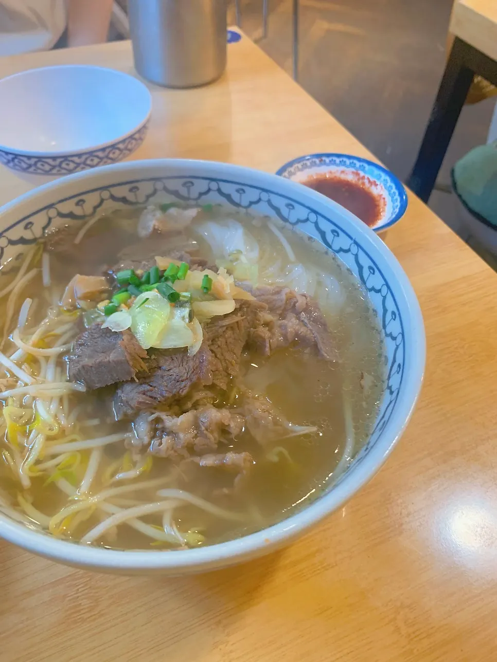 Wrapping up a Thai food visit to Thanon55 in Seongsu