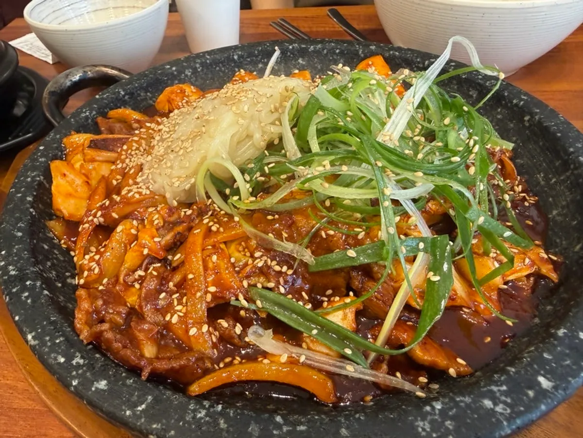 Signature oje-doljan dish at Deodolpan Sanbon Branch