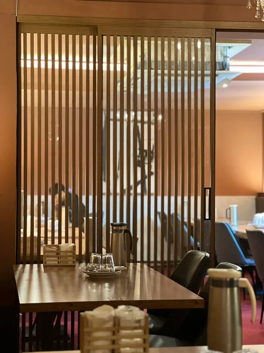 The spacious, modern interior of The European Haenggung Main Branch
