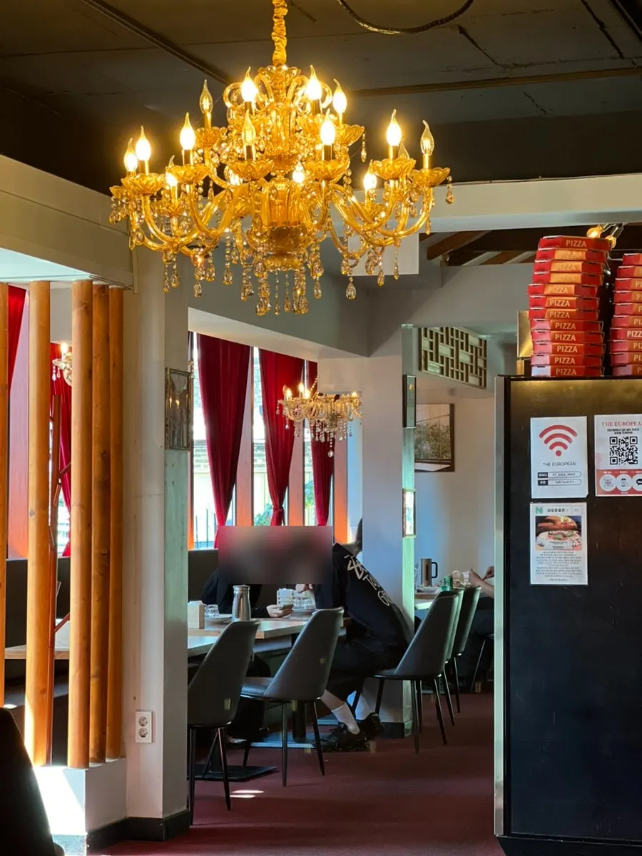 Table seating area at The European Haenggung Main Branch