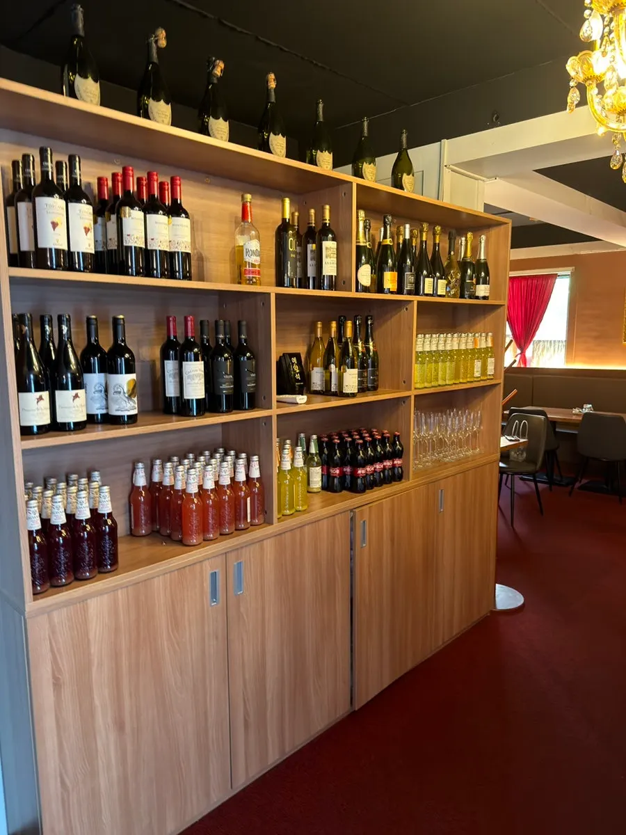 Wine display at The European Haenggung