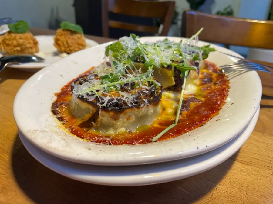 The three dishes ordered by the two of us