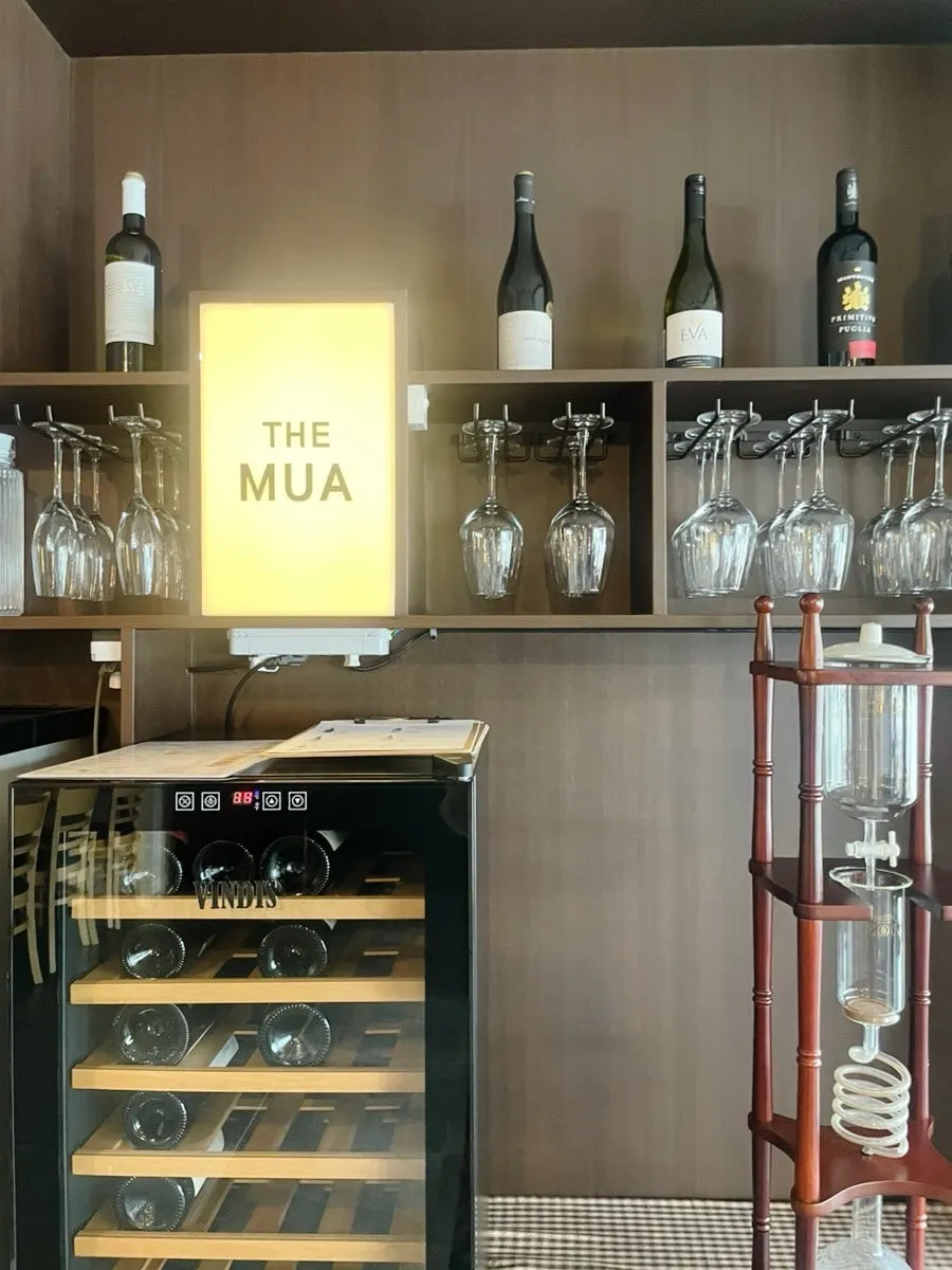 THE MUA handmade Italian menu