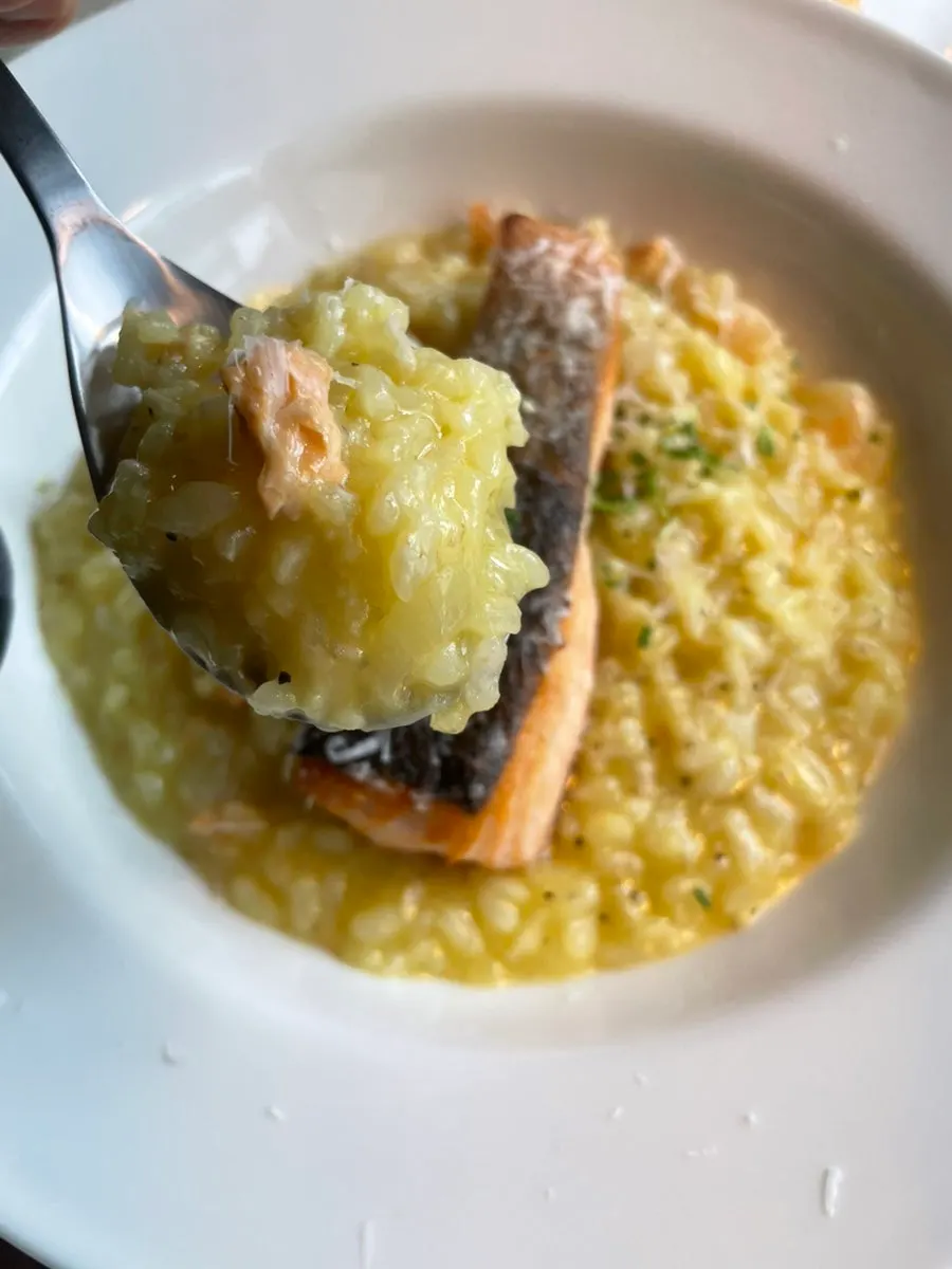 Smoky mare pasta loaded with seafood