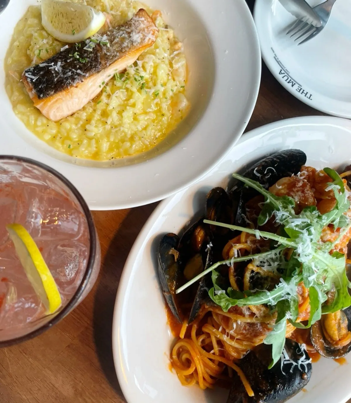 Full spread of THE MUA's lunch set