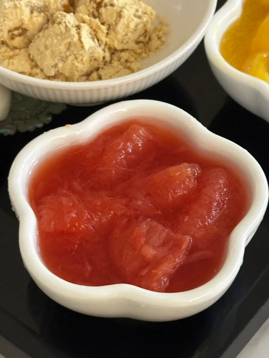 결이 고운 눈꽃 빙수 클로즈업