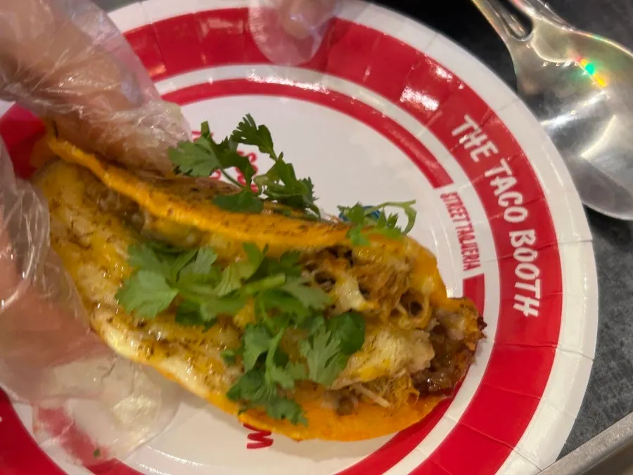 Mexican dishes on the table at The Taco Booth Ansan Gojan Branch