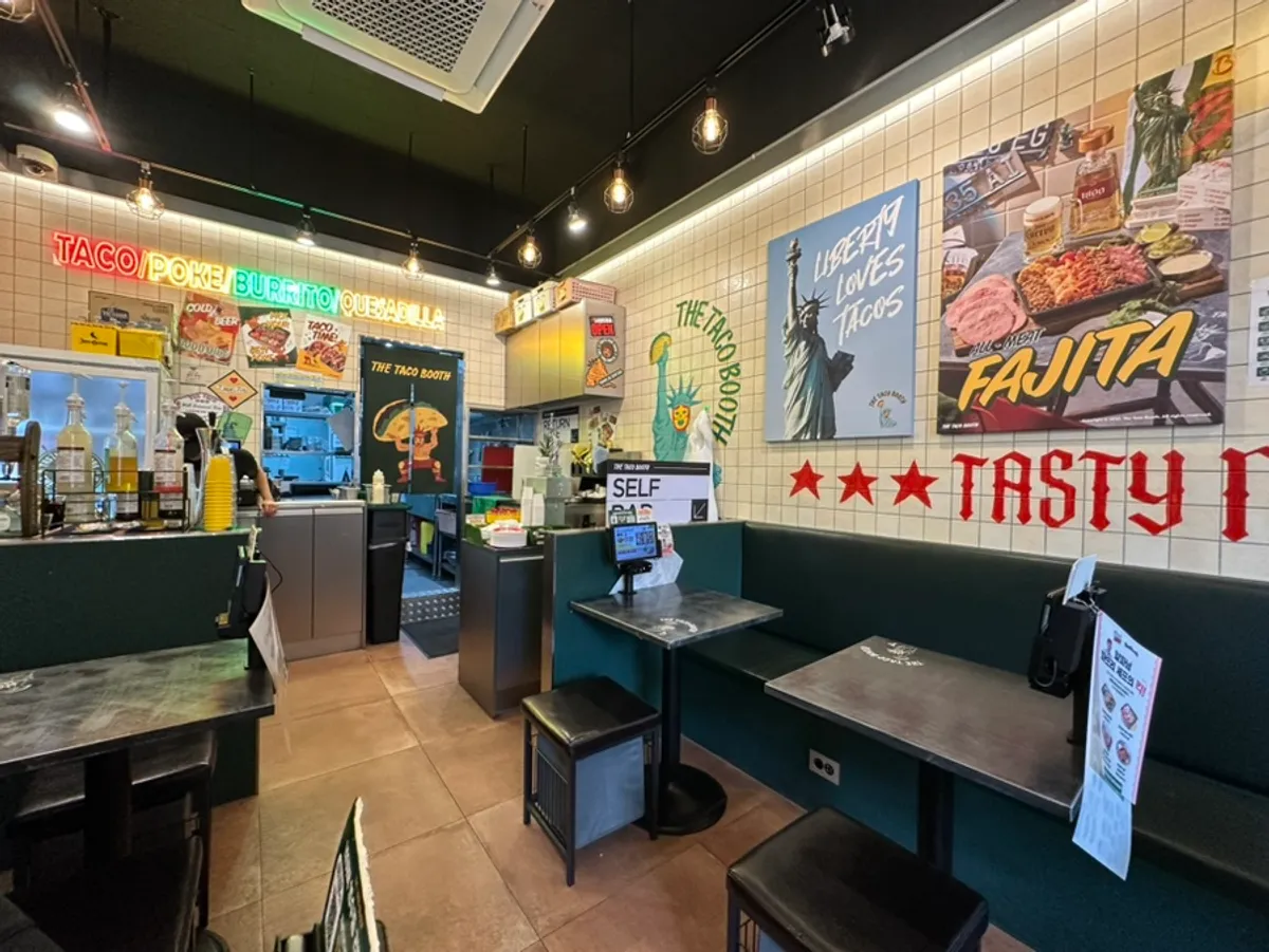 NY Taco Platter served at The Taco Booth Ansan Gojan Branch