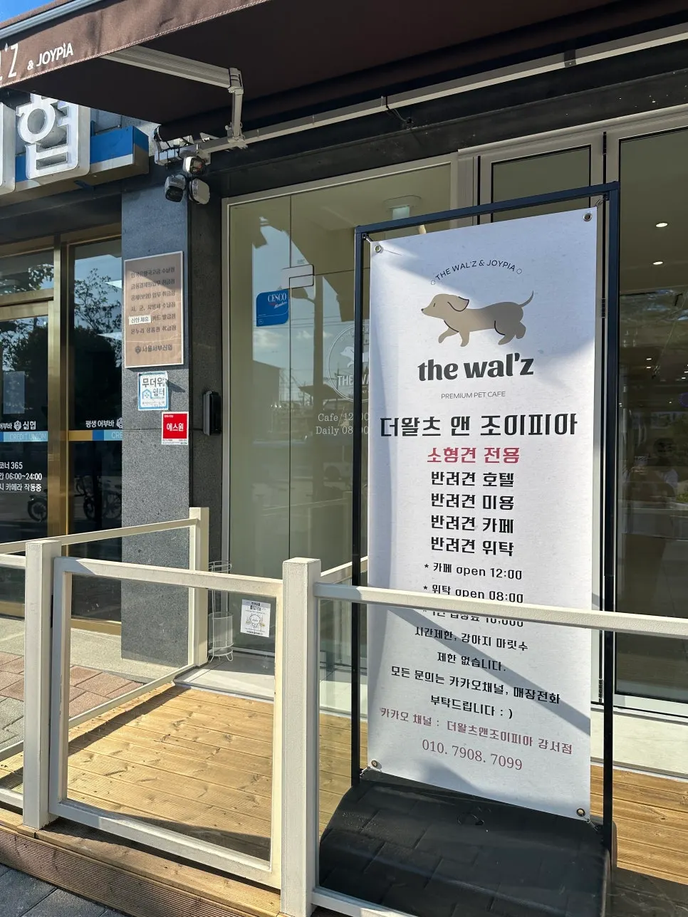 Dog cafe space you can visit even without a pet