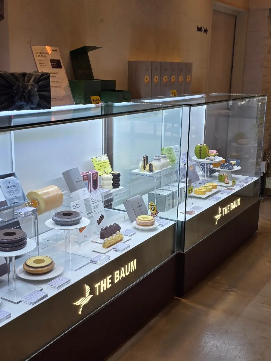 Baumkuchen packaged as a gift
