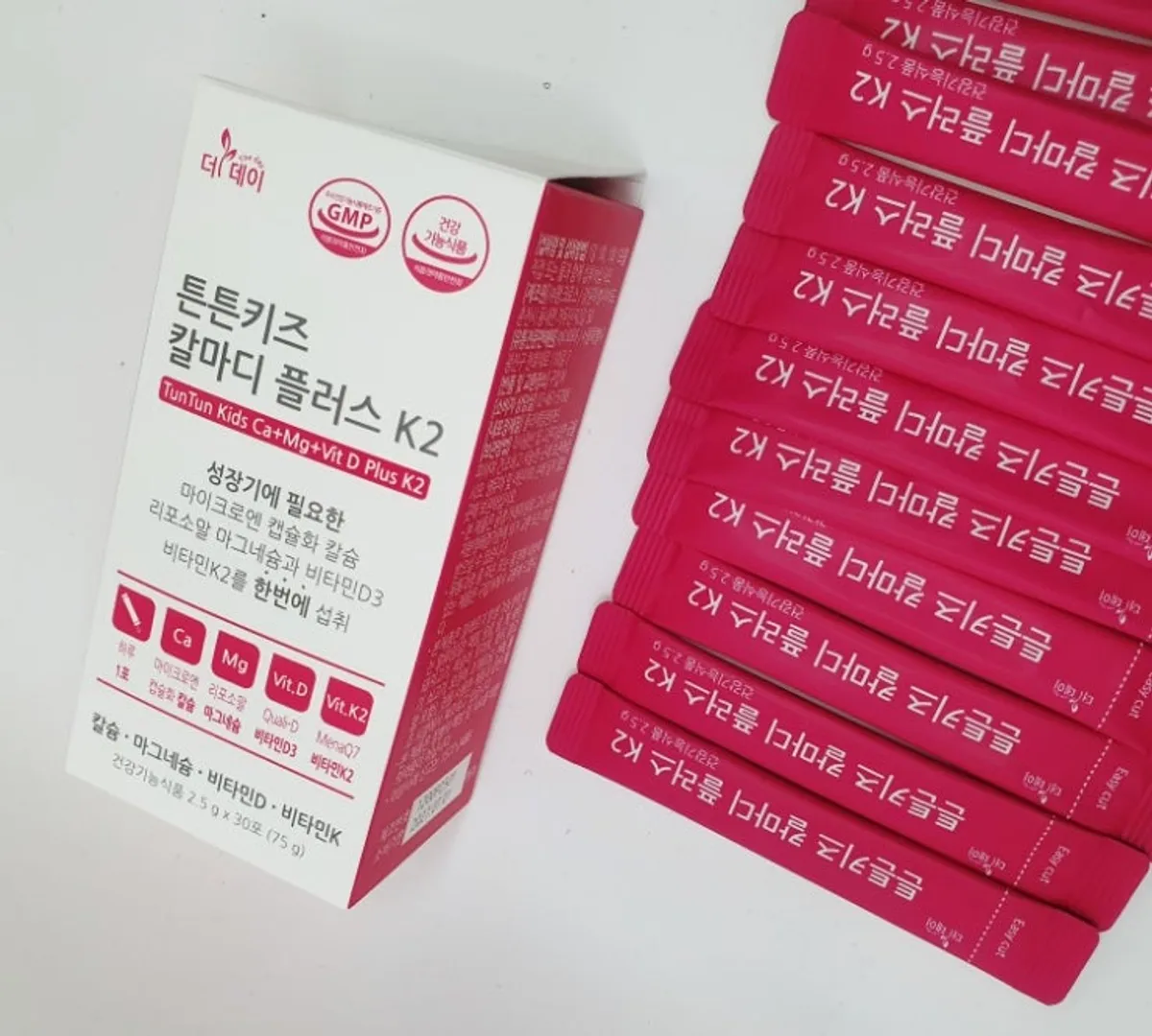 주요 성분을 살펴본 더데이 칼마디 제품