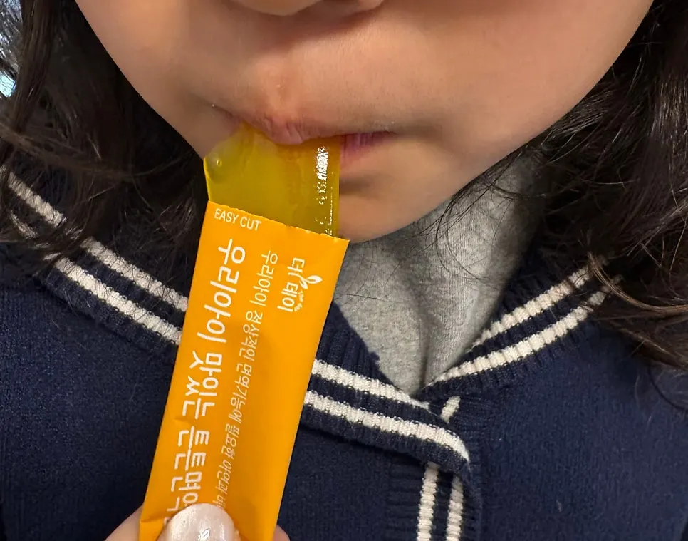 아이가 먼저 찾았던 더데이 망고맛 젤리