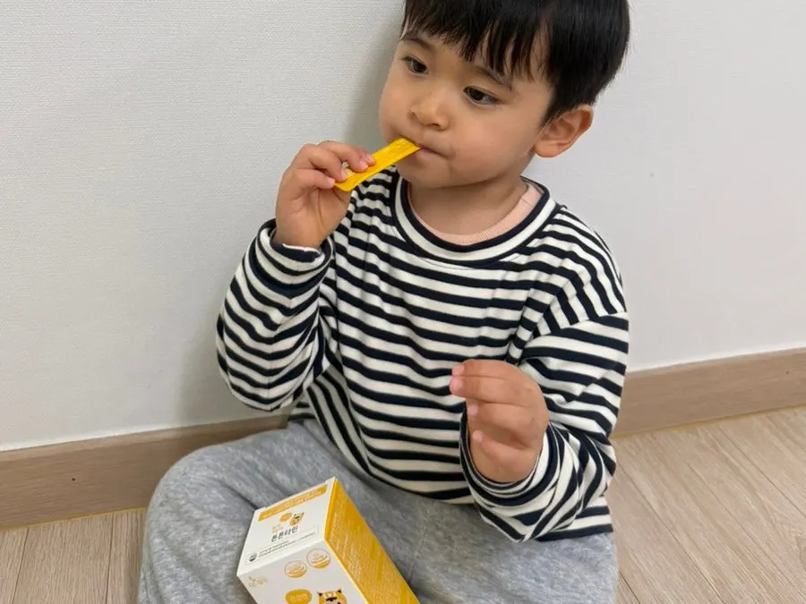 A child taking Tunteuntamin before daycare