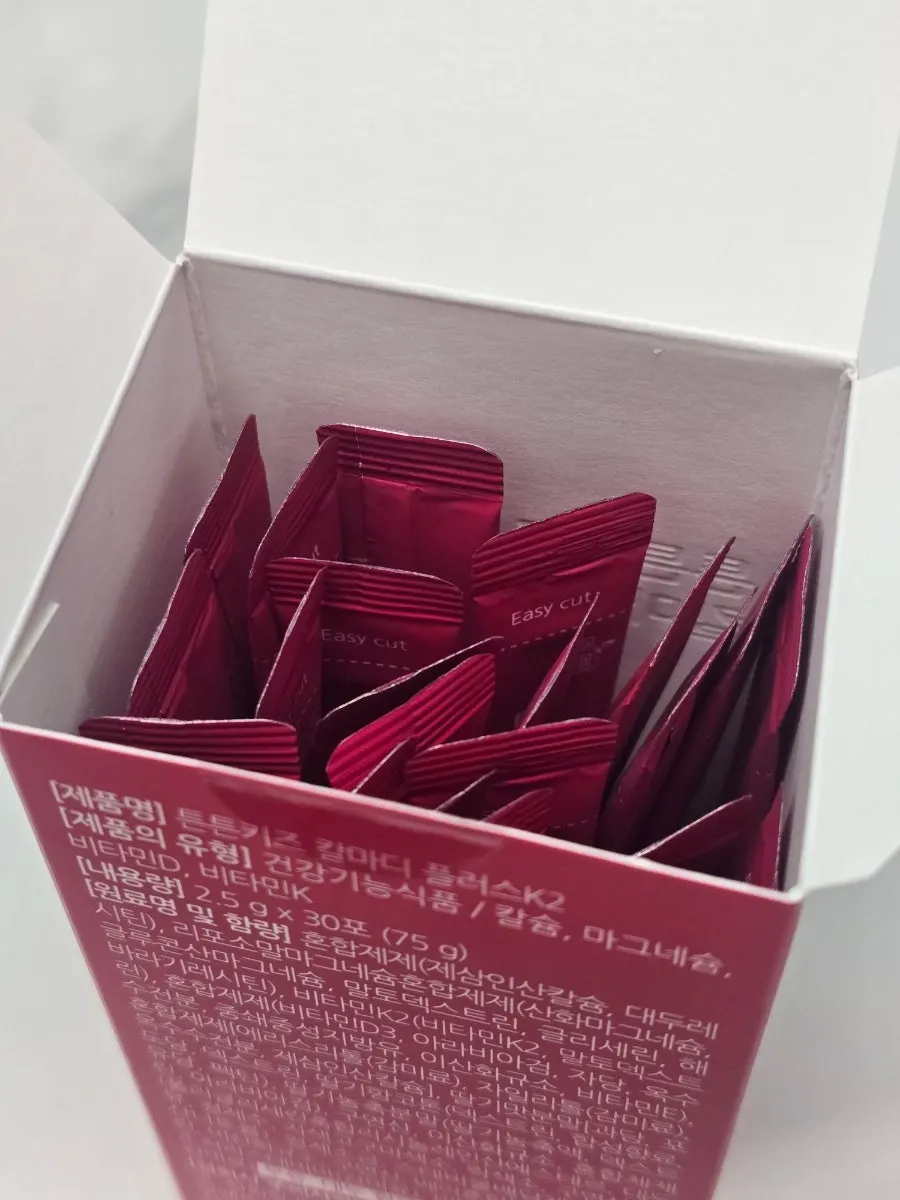 원료 설명과 함께 소개한 더데이 칼마디 제품