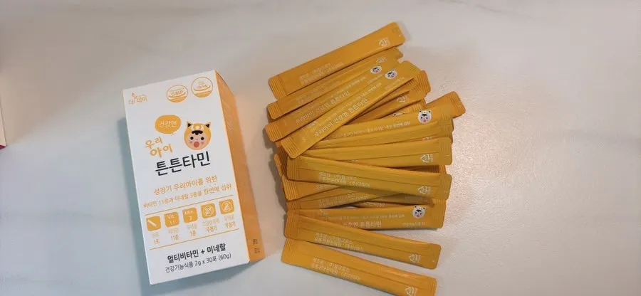 The Day Kids’ Health Tuntuntamin packaging