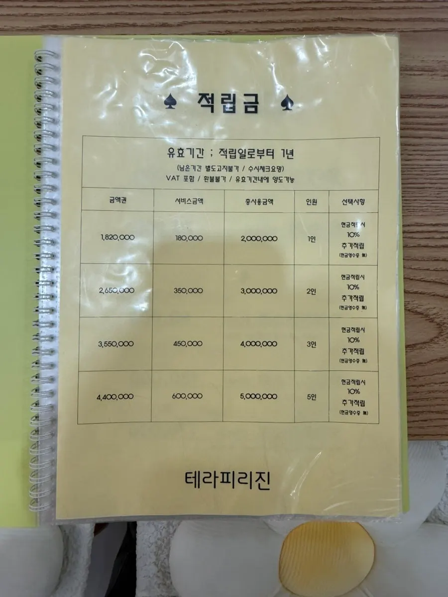샵에 비치된 닥터랩 피부관리 제품들