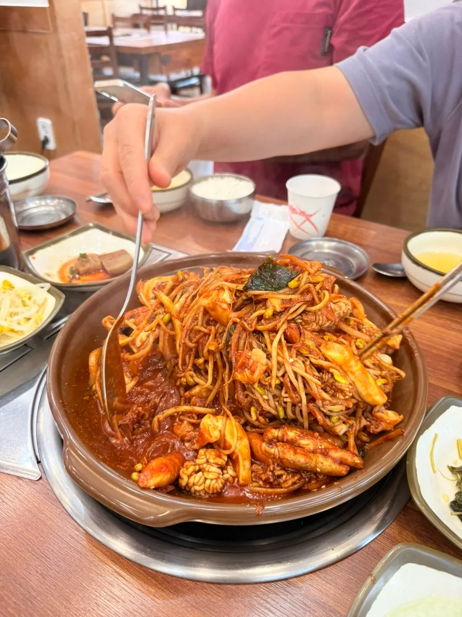 꼬득꼬득한 갑오징어 한 점