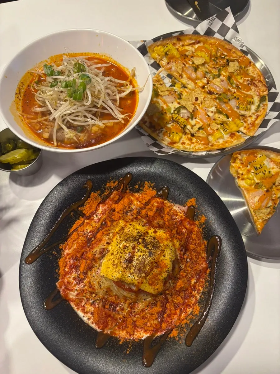 First photo from the visit to Three Pasta in Sa-dong, Ansan