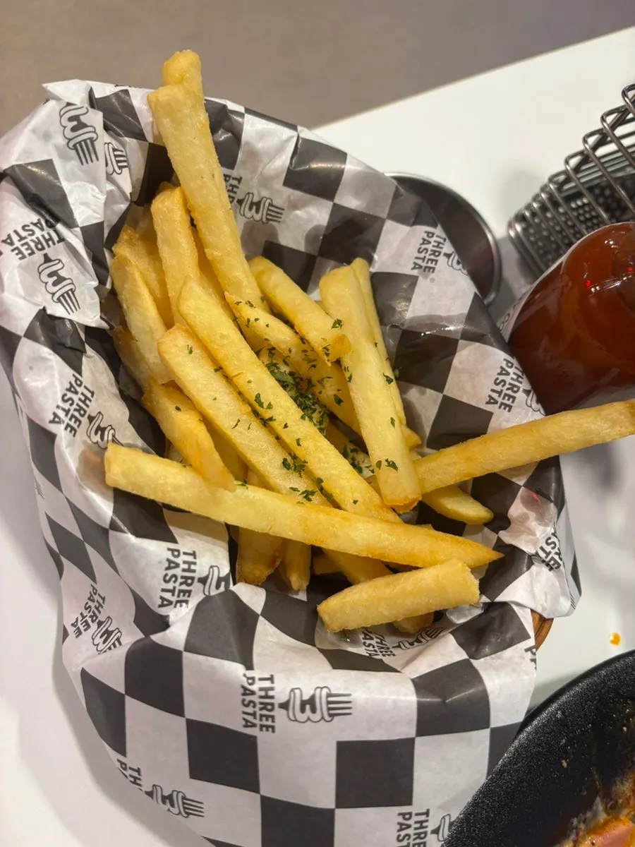 Fries received through the review event