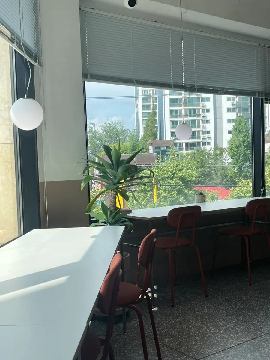 Seating on the third floor of Tiny Dot
