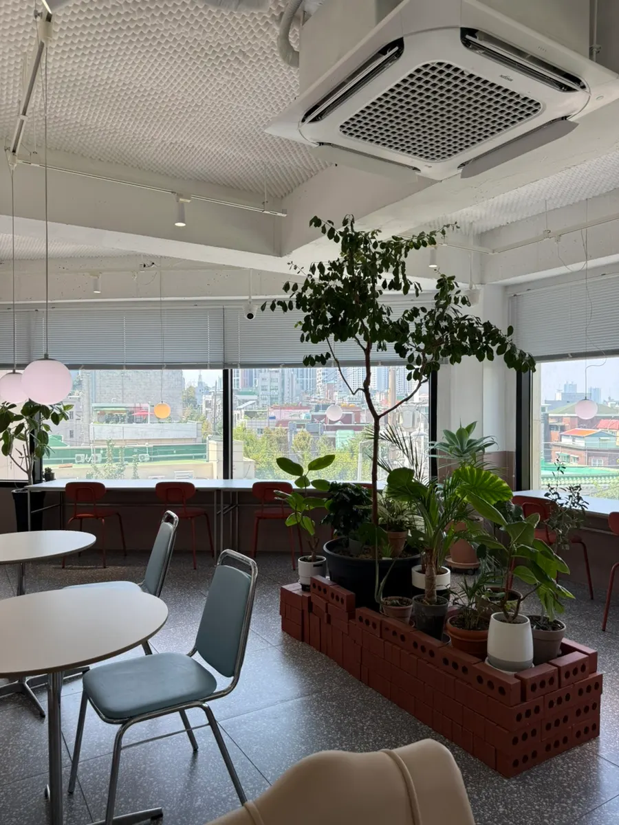Seating area on Tiny Dot's 2nd floor