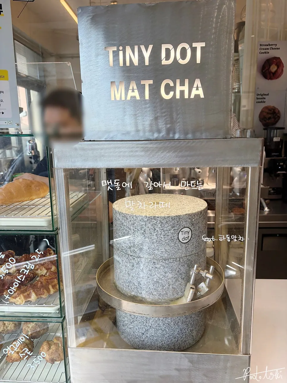 Handmade dessert showcase at Tiny Dot