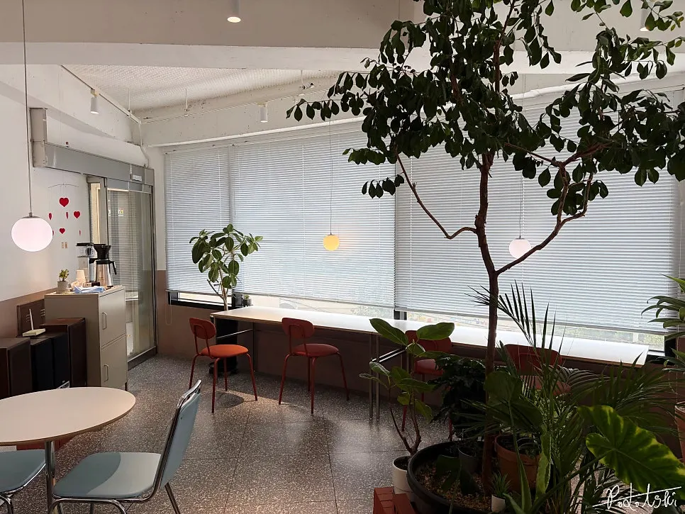 Spacious seating on Tiny Dot's 2nd floor