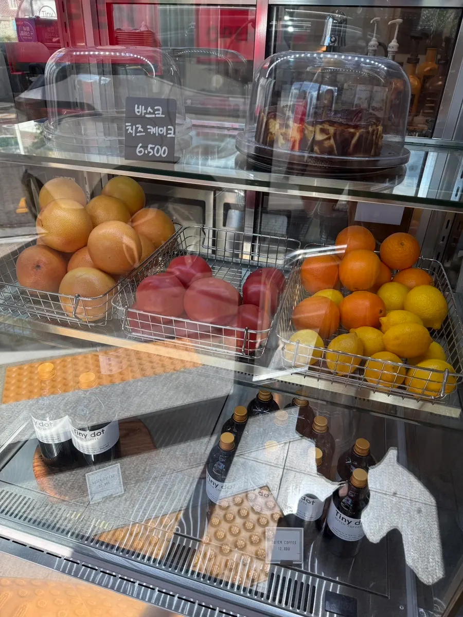Fridge full of fruit for pressed juices
