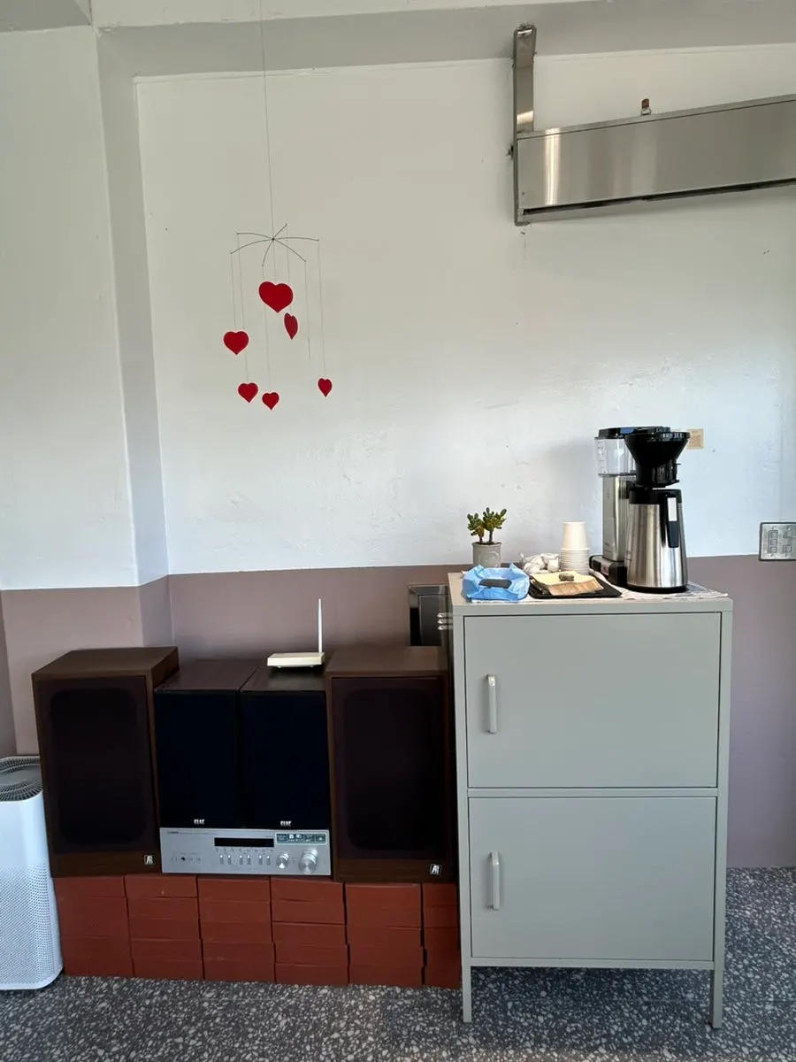 Window-side seats at Tiny Dot