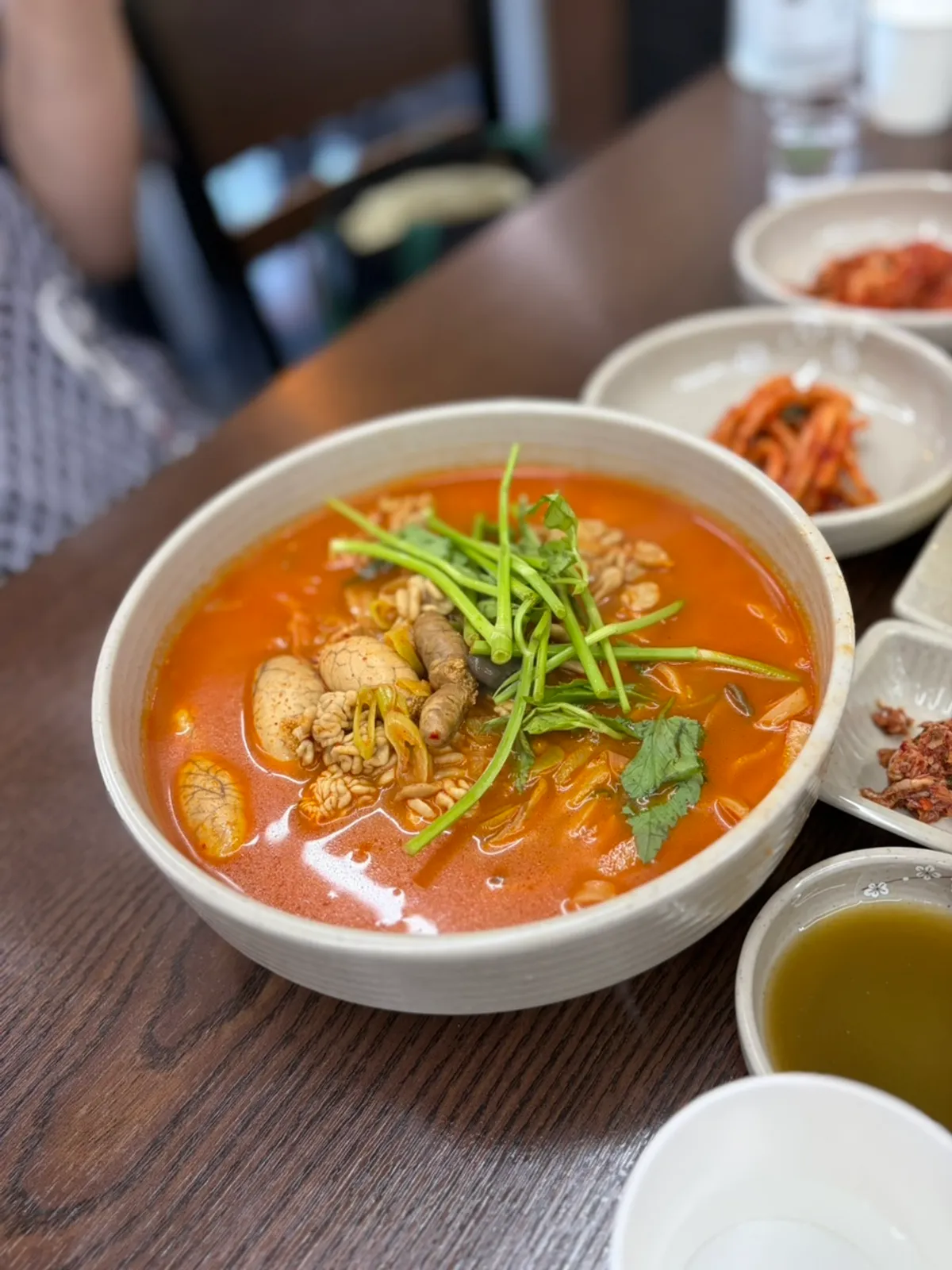 Todamok's algoni kalguksu packed with roe and milt