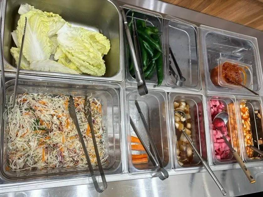 오늘하루 무한리필 셀프바 반찬 코너