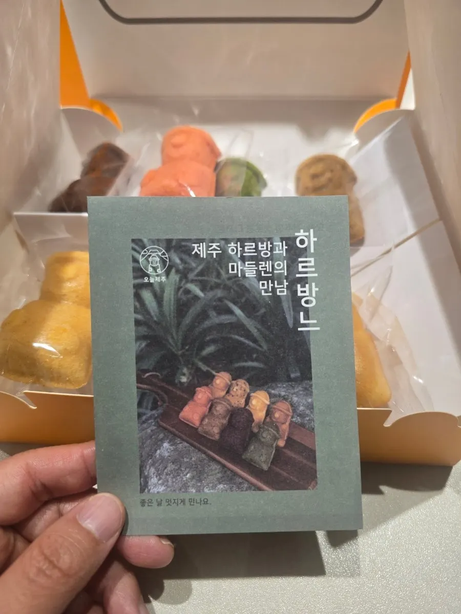 색색의 하르방느 마들렌 8종