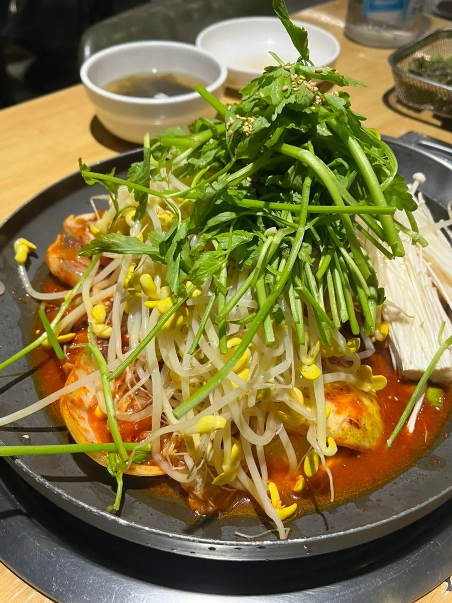 오늘도웃자 초월 오징어제육두루치기와 솥밥 상차림