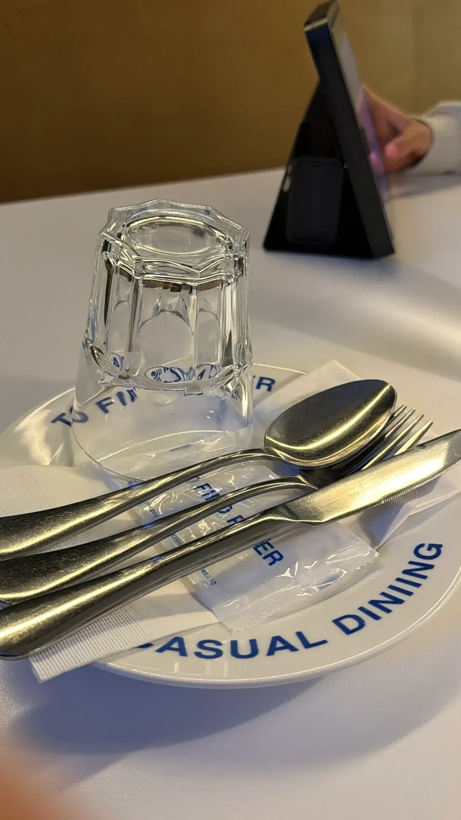 Table at Two Find Peter Eungye Branch after finishing the meal