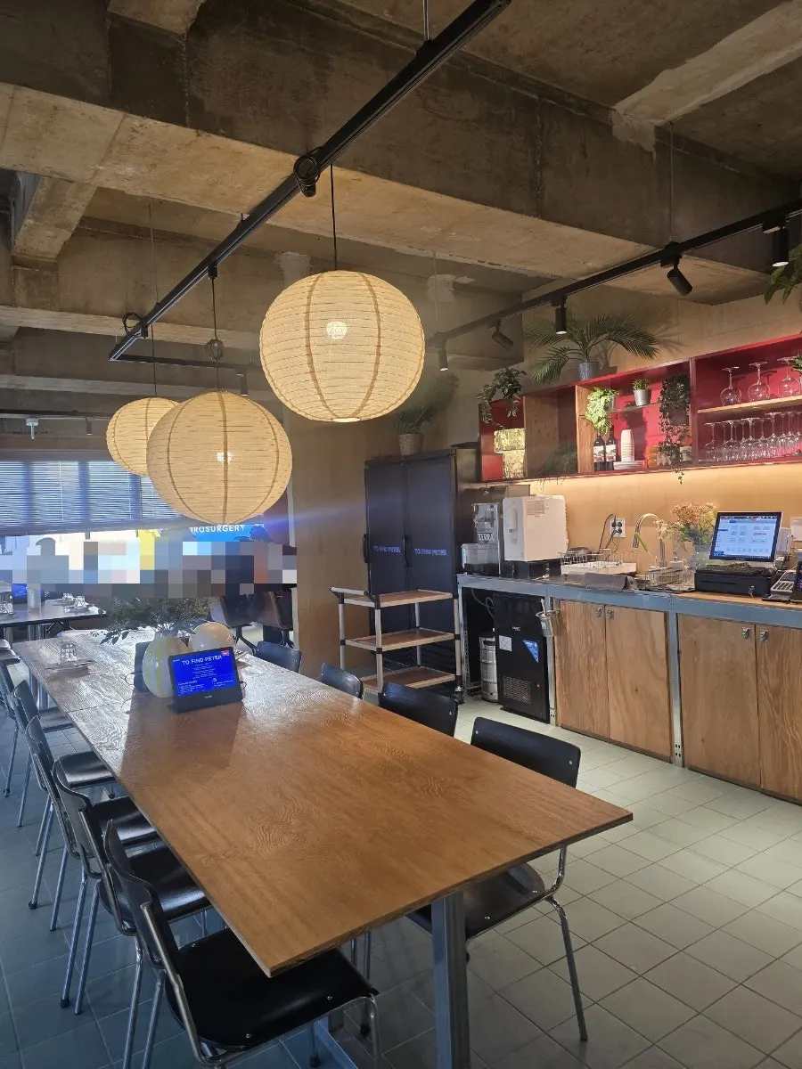 Bright, spacious interior of Two Find Peter Sadang Branch