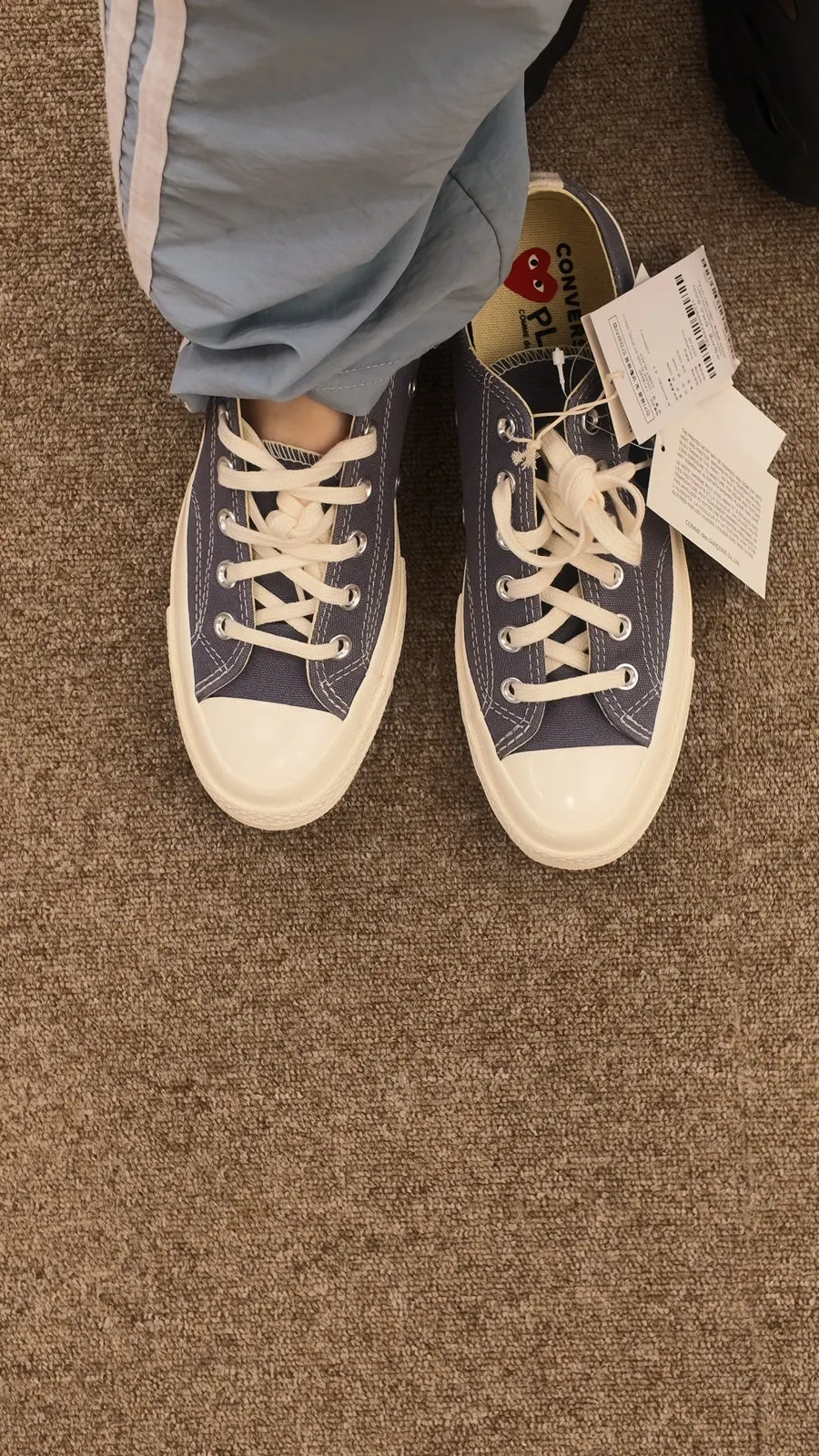 Comme des Garçons Converse sneakers on sale for ₩99,000
