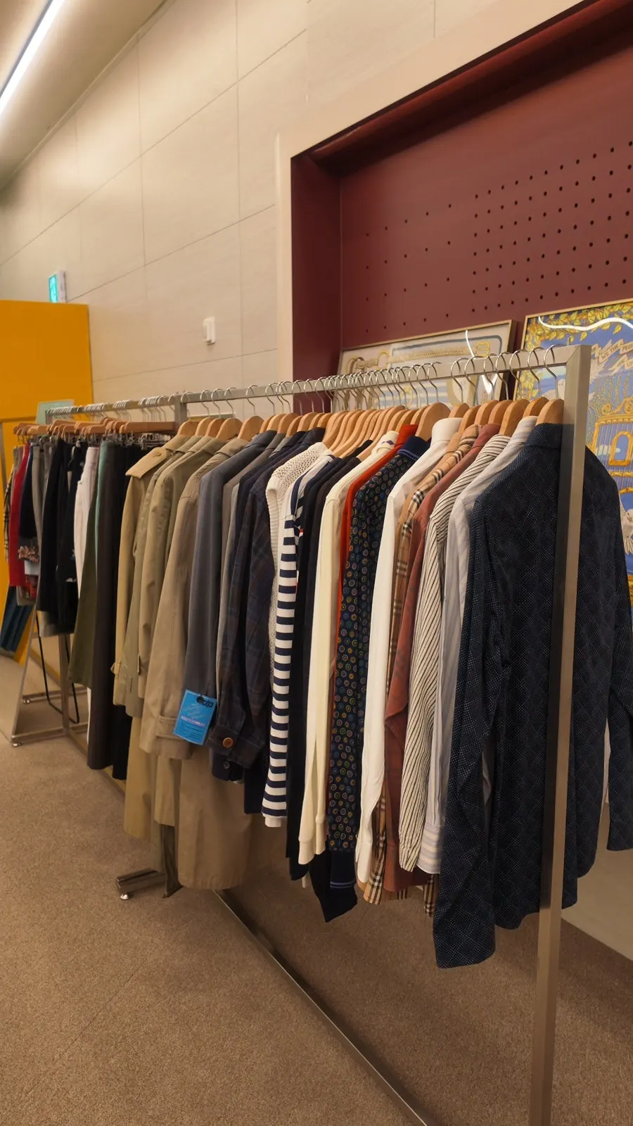 Vintage clothing with a silhouette rarely seen today